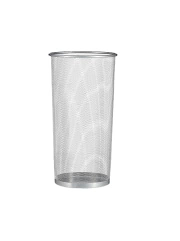 relaxdays Schirmständer in Silber - (H)50 x Ø 26 cm