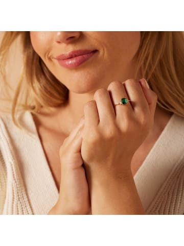 Lucardi 925 Silber Ring  Rechteck