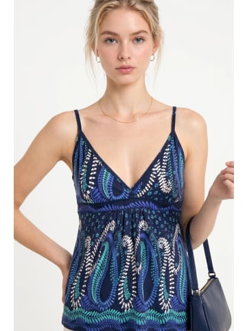 Alexa Dash Blouse in Dunkelblau