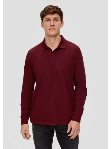 s.Oliver Polo-Shirt langarm in Rot