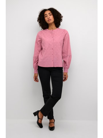 Kaffe Langarm-Bluse KAenya in Mesa Rose