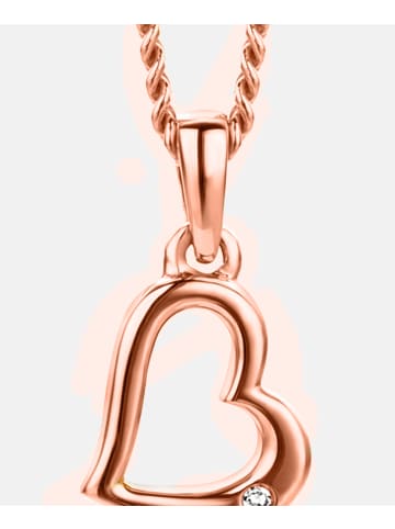Diamant L'éternel Halskette aus 375 Roségold mit Diamant in Roségold