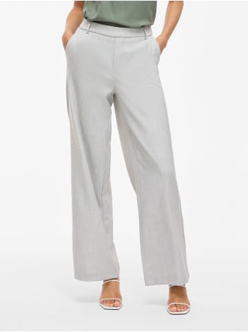 Vila VIVARONE HW WIDE PANT - NOOS in Light Grey Melange