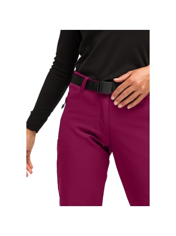 Maier Sports Softshellhose Tech Pants in Pflaume