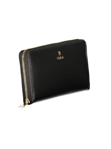 Furla Schwarz Leder Damen Geldbörse