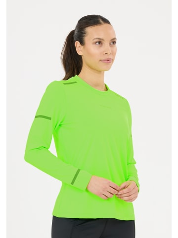 Endurance Langarmshirt Ailey in 3294 Safety Green