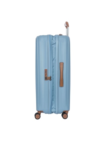 BRIC`s Taormina 4 Rollen Trolley 75 cm mit Dehnfalte in sky