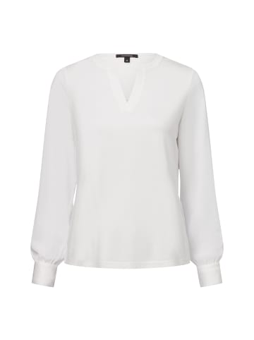 comma Langarmshirt in ecru