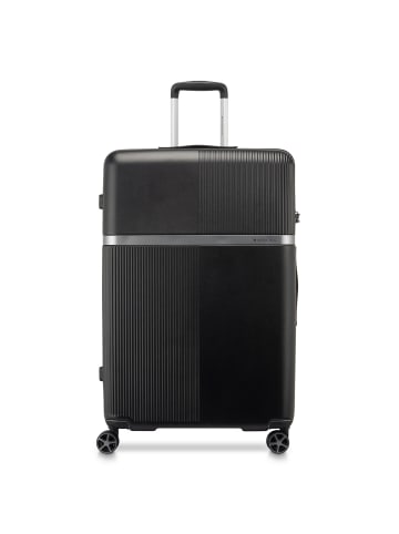 Roncato Airglam 4 Rollen Trolley L 77 cm mit Dehnfalte in nero