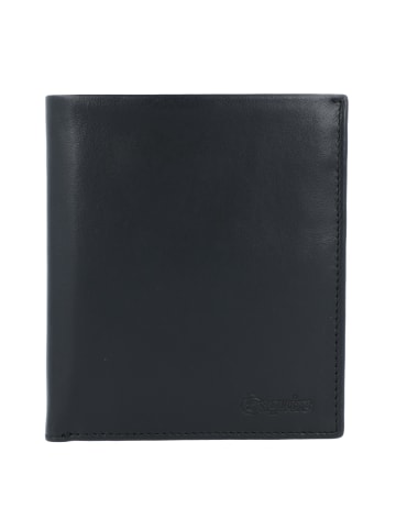 Esquire New Silk Geldbörse Leder 10 cm in schwarz