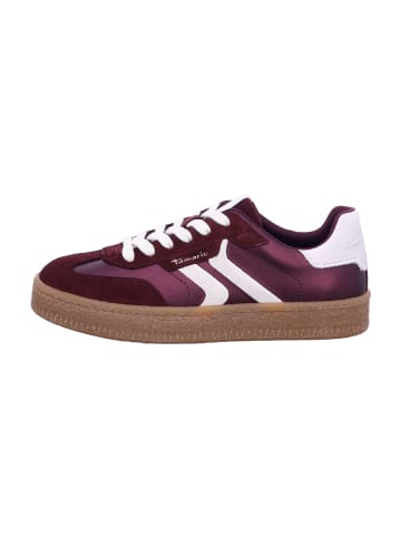 Tamaris Plateau Sneaker in Rot