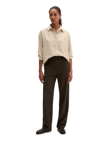 Marc O'Polo Bluse regular in Light Stone Melange