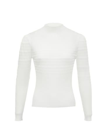leo selection Damen Strickpullover in Weiss
