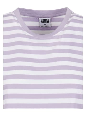 Urban Classics Urban Classics T-Shirts in white/dustylilac