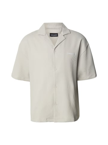 PEGADOR PEGADOR PEGADOR Troy Plissee Summer Shirt in washed pearl grey
