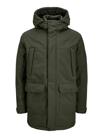 Jack & Jones Parka 'Finn' in dunkelgrün