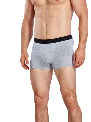 erima Herren Boxershorts 2er Pack in grau melange