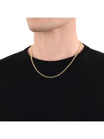 Amor Halskette Silber 925, gelbvergoldet in Gold