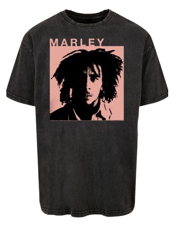 F4NT4STIC Oversize T-Shirt Bob Marley Reggae Music by Rock Off in schwarz