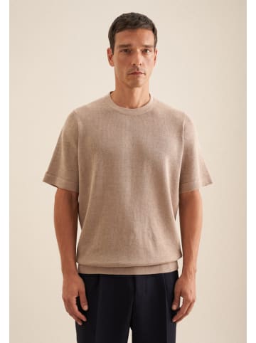 Seidensticker T-Shirt Regular in Beige