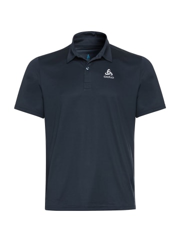 Odlo Poloshirt s/s Cardada in Nachtschwarz