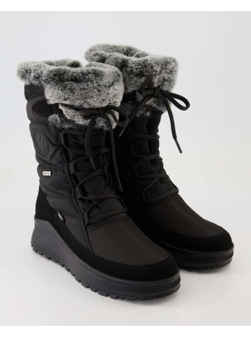 Vista Schnürstiefel in Schwarz