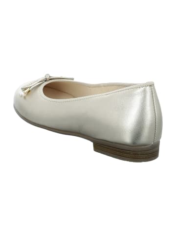 ara Elegante Ballerinas in Gold