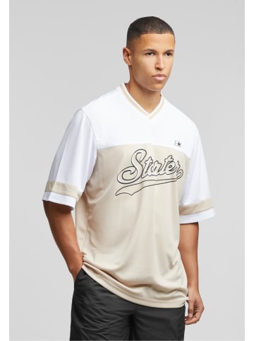 STARTER STARTER Mesh-T-Shirts in dustysand