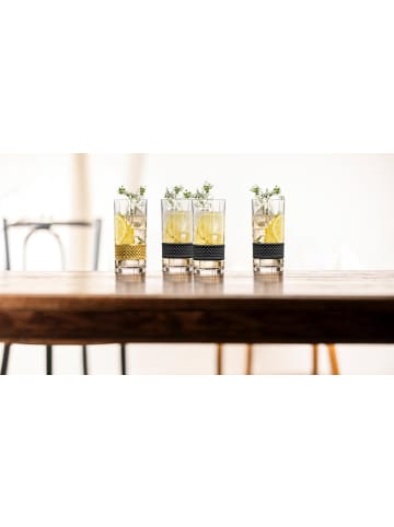 Eisch 2er Set Longdrinkgläser Glen 350 ml in gold