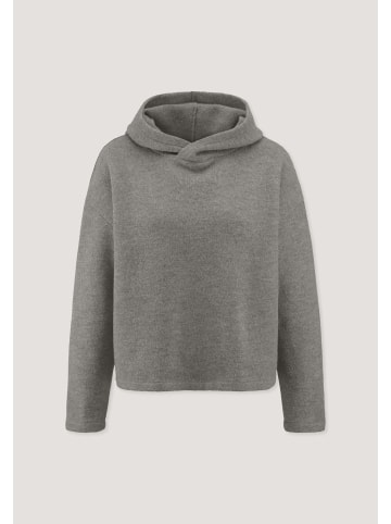 Hessnatur Hessnatur Pullover Oversize aus reiner Bio-Merinowolle in grau