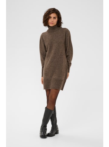 Kaffe Kleid KAmyra Loose fit in Major Brown Melange