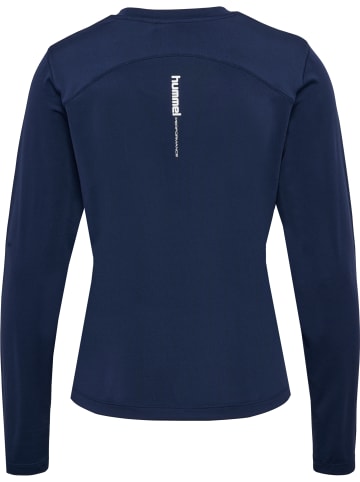 Hummel T-Shirt Hmlfast Multisport Damen in DRESS BLUES