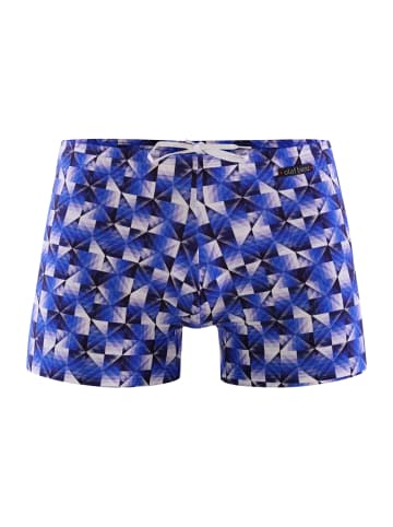 Olaf Benz Badeshorts BLU2350 Beachtrunks in square blue