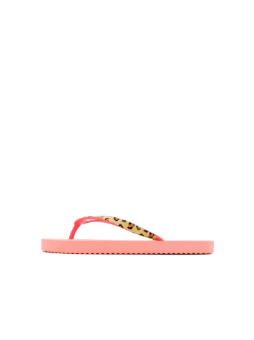 Flip Flop Zehentrenner "easy*leo" in neon peach