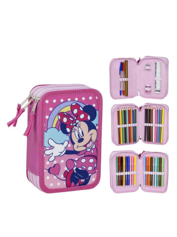 Disney Minnie Mouse Disney Minnie Mouse Giotto Federmappe gefüllt – Schuletui & in Mehrfarbig