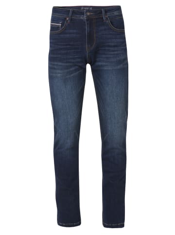 KOROSHI Regular fit stretch jeans. in blau