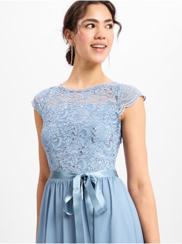 SWING Abendkleid in hellblau - 0002