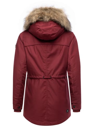 ragwear Winterjacke Tawny Short YOUMODO in Wine Red
