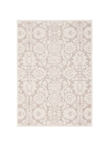 Pergamon In & Outdoor Teppich Flachgewebe Ottawa Barock in Beige