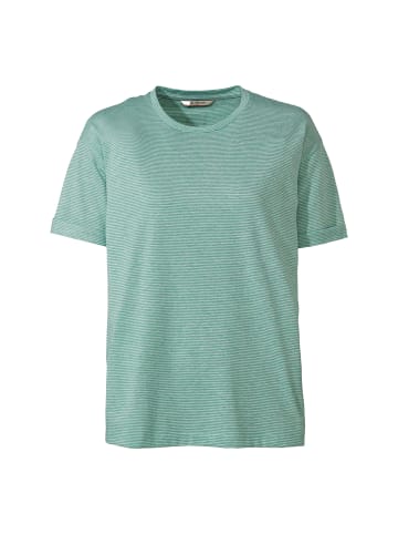 Vaude Mineo Striped T-Shirt in Grün