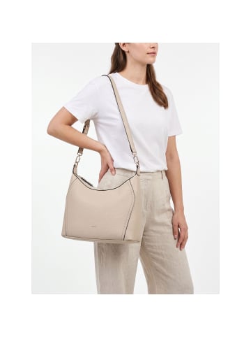 Gabor Adelina Schultertasche L 37 cm beige