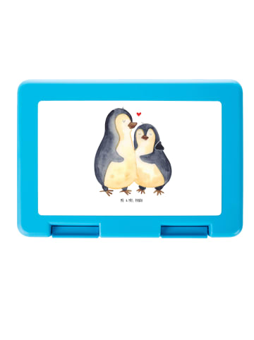 Mr. & Mrs. Panda Aufbewahrungsbox Pinguin umarmen ohne Spruch in Weiß