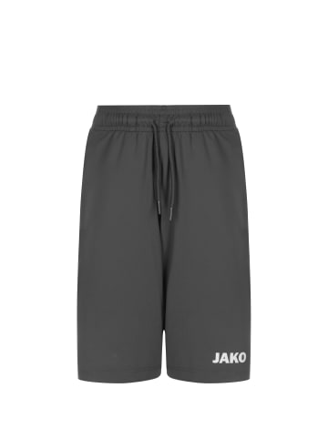 Jako Trainingsshorts Allround in grau / weiß