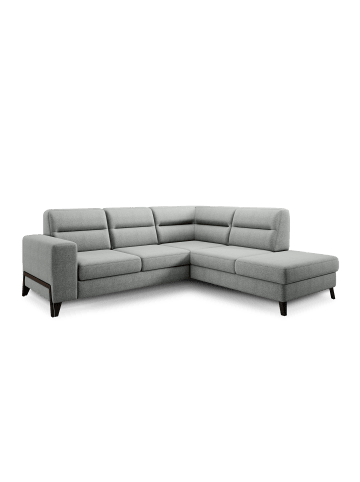MF Design Cassada Recamiere Rechts in Charcoal -  (L) 237 x (B) 277 x (H) 100 cm