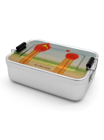 Mr. & Mrs. Panda Snackbox Streichhölzer Design ohne Spruch in Weiß