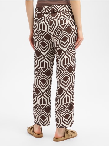 Toni Hose Pia Wide Chic in schoko ecru
