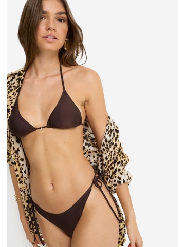 LSCN BY LASCANA Triangel-Bikini-Top in dark brown