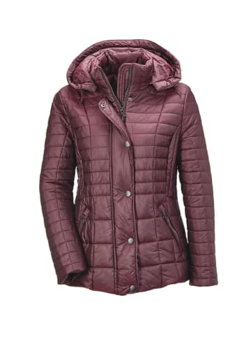 GOLDNER Steppjacke in zart glänzender Qualität in pflaume