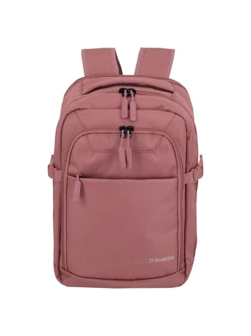 travelite Kick-Off - Kabinen-Rucksack 40 cm (schwarz) in rose