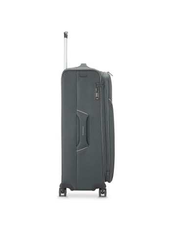 Roncato Ironik 2.0 4 Rollen Trolley 75 cm mit Dehnfalte in antracite